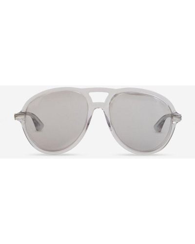 Moncler Pilot Sunglasses - White
