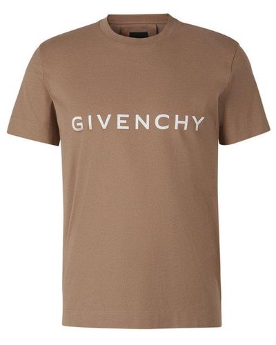 Givenchy Cotton Archetype T-shirt - Brown