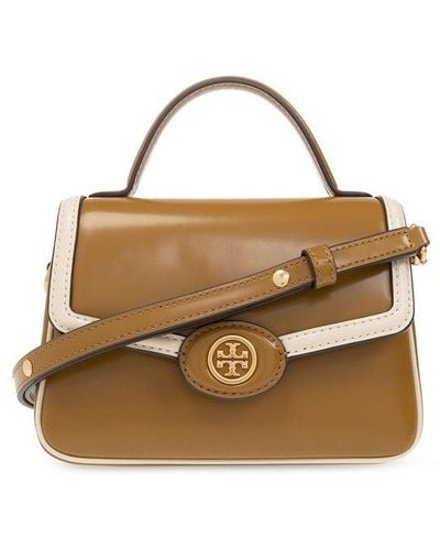Tory Burch Handbag Robinson Spazzolato Leather Shoulder Bag (J926) - KDB  Deals