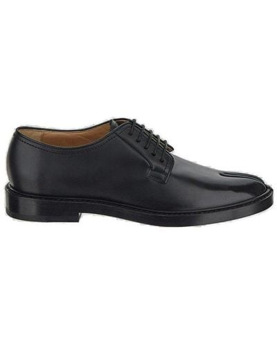 Maison Margiela Tabi Lace-up Derby Shoes - Black