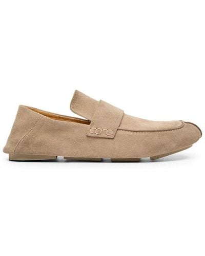 Marsèll Toddone Stitched Slip-on Loafers - Natural