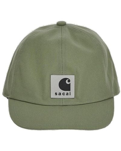 Sacai X Carhartt Wip Duck Cap - Green
