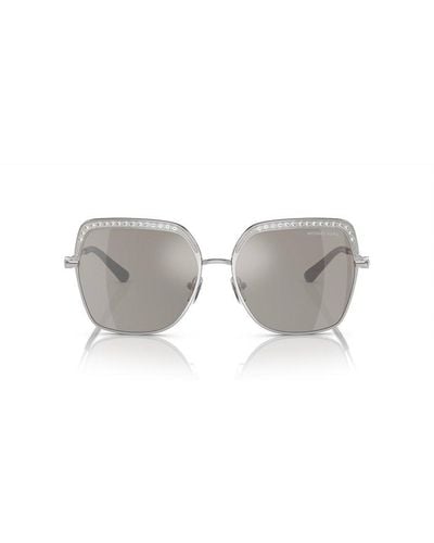 Michael Kors Square Frame Sunglasses - Grey
