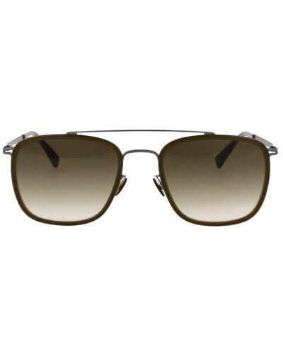 Mykita Jeppe Square Frame Sunglasses - Brown