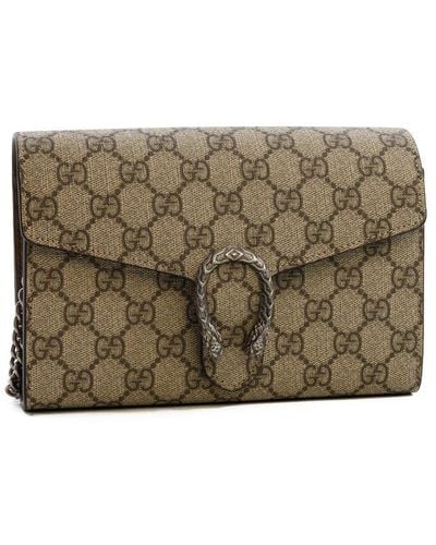 Gucci Mini Dionysus Shoulder Bag - Brown