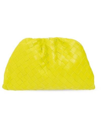 Bottega Veneta ‘Pouch Small’ Handbag - Yellow