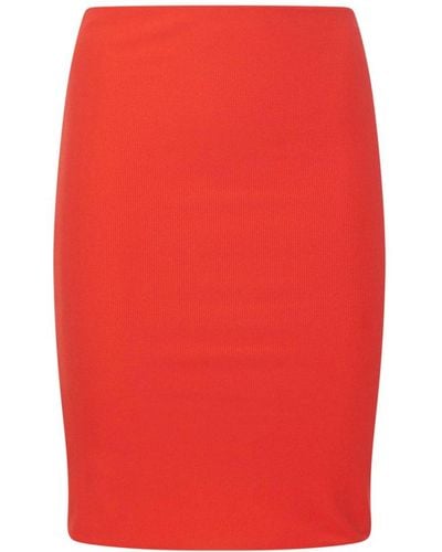 The Attico Skirts Orange - Red