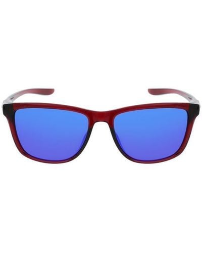 Nike City Icon Rectangle Frame Sunglasses - Blue