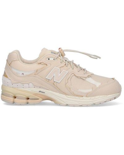 New Balance 2002rd Protection Pack Lace-up Trainers - Natural