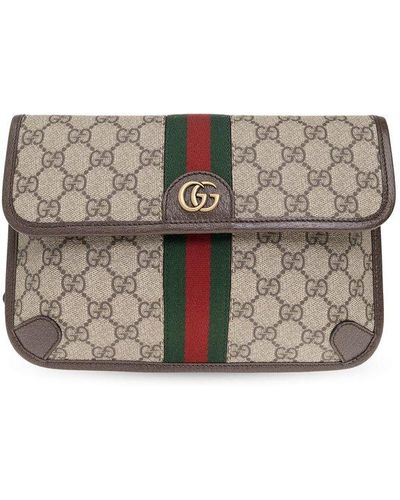 Gucci Ophidia Small Messenger Bag - Grey