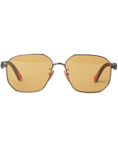 Moncler Navigator Frame Sunglasses - Natural