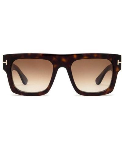 Tom Ford Square Frame Sunglasses - Grey
