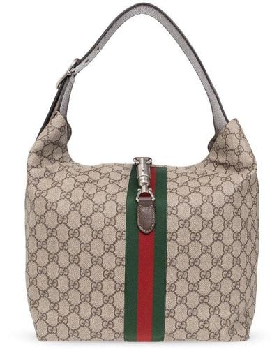 Gucci 'jackie 1961' Shoulder Bag, - Natural