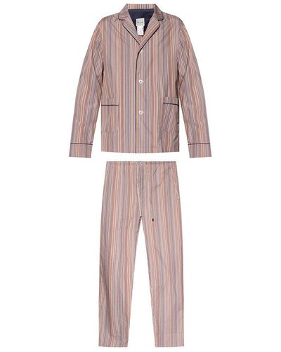 Paul Smith Two-Piece Pajama Set, ' - Multicolor
