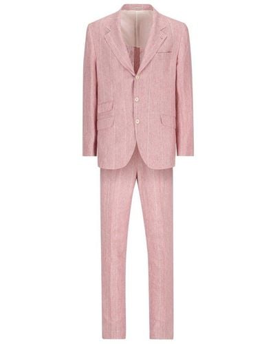 Brunello Cucinelli Two-piece Tailored Suit - Pink