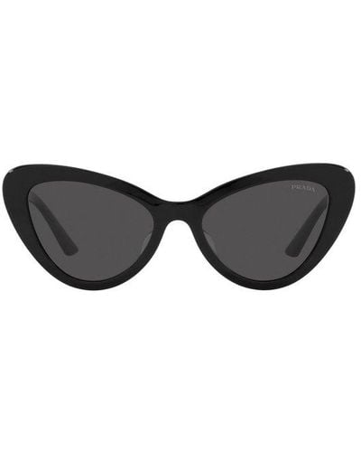 Prada 52mm Cat Eye Sunglasses - Black