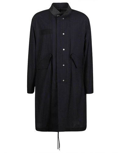 Sacai Oversized Buttoned Dress - Black