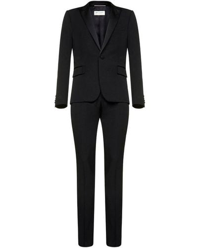 Saint Laurent Two-piece Tuxedo Suit - Black