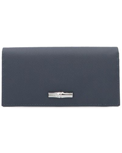 Longchamp Long Continental Wallet - Blue