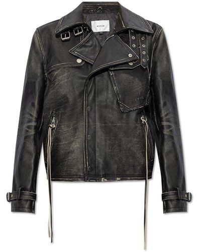 Eytys Leather Jacket, - Black