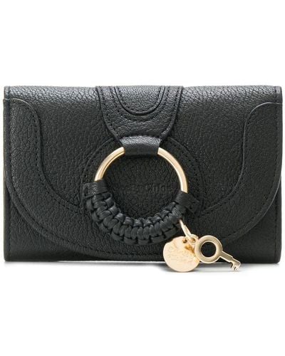 See By Chloé Leather Wallet - Black