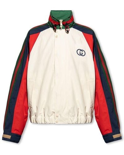 Gucci Jacket With Logo - Red