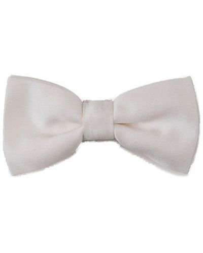 Givenchy Bow Detail Tie - White