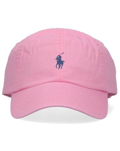 Polo Ralph Lauren Cotton Chino Ball Cap - Pink