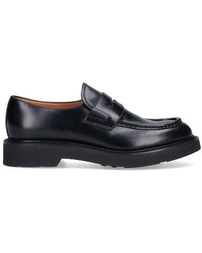 Church's Round-toe Slip-on Loafers - Black