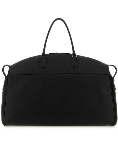The Row Zipped Travel Bag - Black