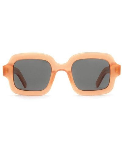 Retrosuperfuture Square Frame Sunglasses - Orange