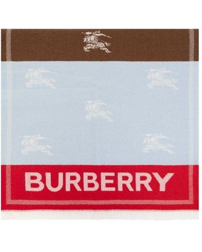 Burberry Wool Scarf - Red