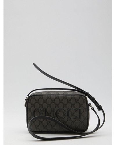Gucci Shoulder Bag With Logo, - Gray