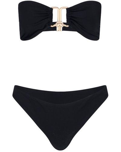 Zimmermann Strapless Bikini Set - Black