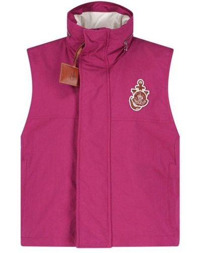 Moncler Genius X J.w. Anderson Padded Vest "tryfan" - Pink