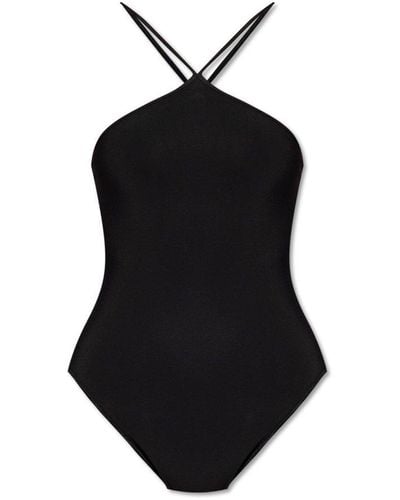 Saint Laurent One-Piece Swimsuit - Black