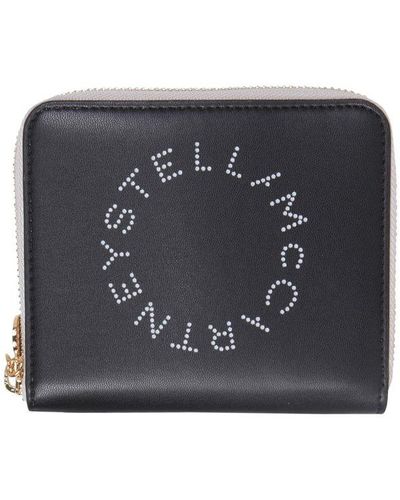 Stella McCartney Wallet With Zip - Black