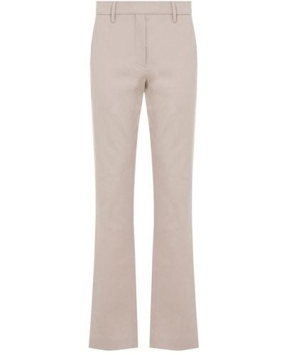 Brunello Cucinelli Flared Tailored Trousers - Grey