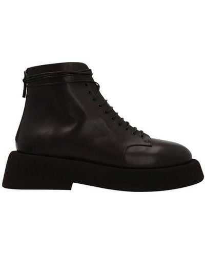 Marsèll 'gommellone' Combat Boots - Black
