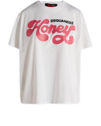 DSquared² Dsquared 2 T Shirts And Polos White