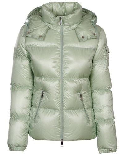Moncler Padded Zipped Jacket - Green