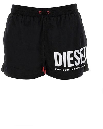 DIESEL Boxer Costume With Logo - Black