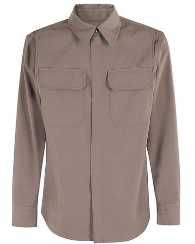 Helmut Lang Military Shirt - Brown