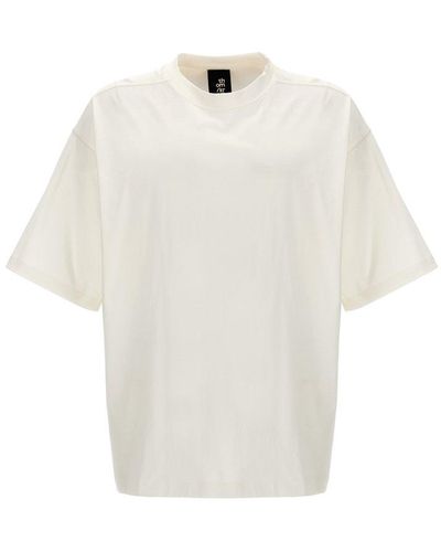 Thom Krom Short Sleeved Crewneck T-shirt - White