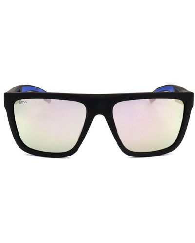 BOSS 1451/s Square Frame Sunglasses - Black