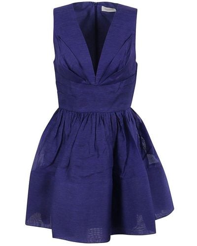 Zimmermann Linen Dress - Blue