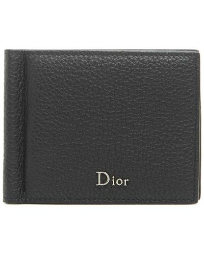 Dior Money Clip Wallet - Black