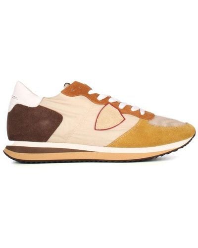 Philippe Model Trpx Lace-up Trainers - Natural