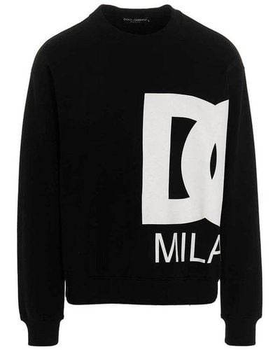 Dolce & Gabbana Dg Logo Sweatshirt - Black