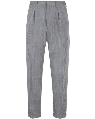 Prada Tailored Straight-leg Pants - Gray